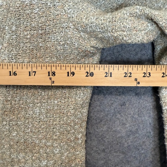 St. John Collection Tweed Knit Jacket Womens 14 Button Peter Pan Collar Flap USA - Picture 10 of 14